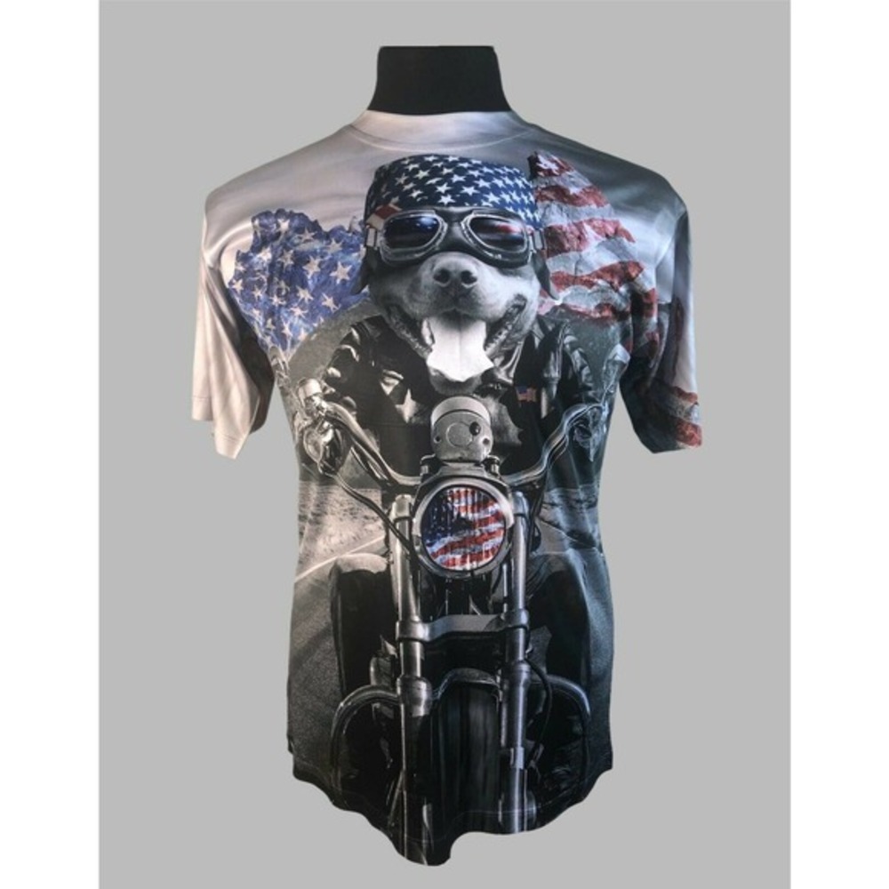Spirit of America Biker Dog‎ Jersey Size M (38/40)